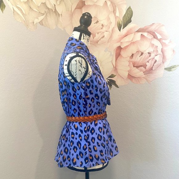 Ann Taylor Animal Print Top - Picture 2 of 6